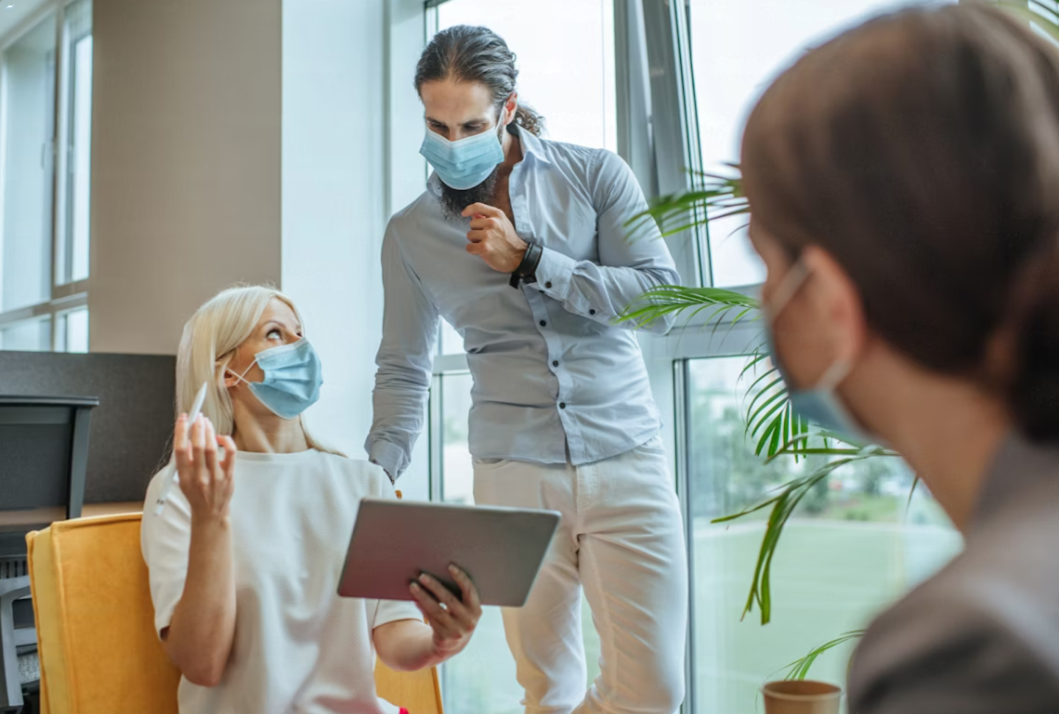 Contact illustration